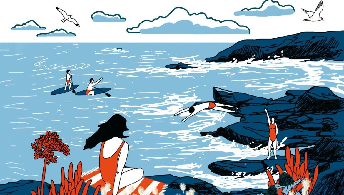 À la découverte de Morgane Chouin : l'art de la linogravure entre mer et imaginaire